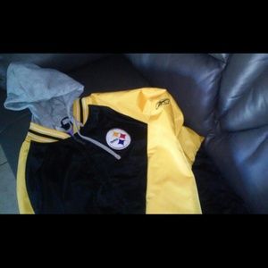 Reebok NFL Steelers Jacket with Hood