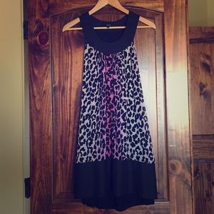 Leopard print dress