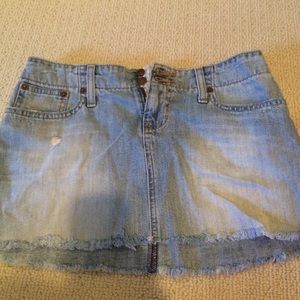 Jean skirt