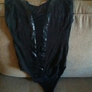 One Piece Mesh Body Suit