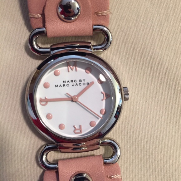 Pink Marc Jacobs Watch Leather Band main image 4