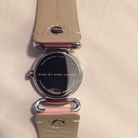 Pink Marc Jacobs Watch Leather Band