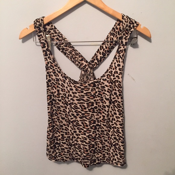Cheetah Print Racerback Tank