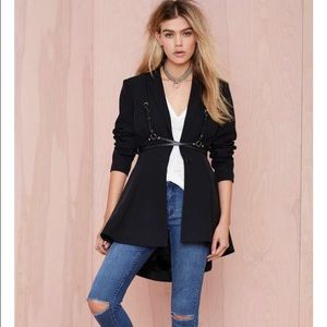 Nasty gal zophia full skirted blazer
