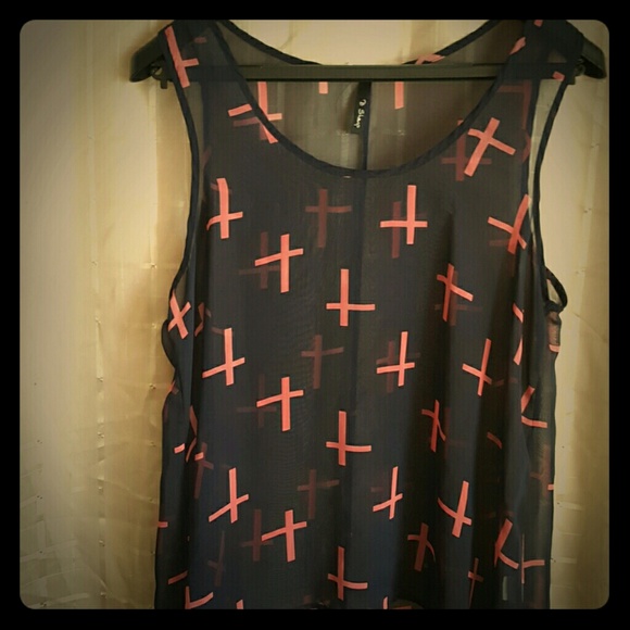 Sheer high low rocker cross tank - Picture 1 of 4