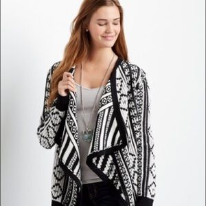Cozy cascade front cardigan