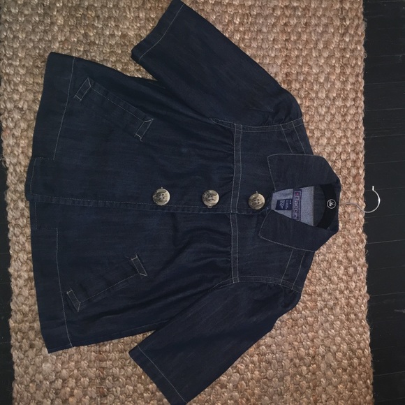 Babydoll Crop Swing Coat