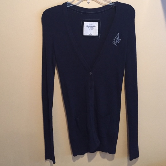 Abercrombie navy blue sweater