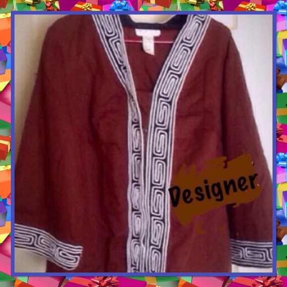 Designer Victor Costa Top - Picture 1 of 1