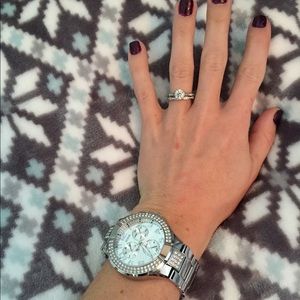 Guess sterling silver watch