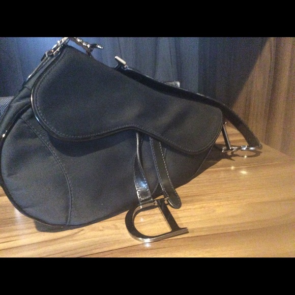 Authentic Christian Dior Saddle Handbag