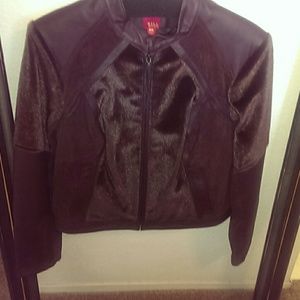 Genuine Lamb Leather, Suede & Faux Pony Jacket!
