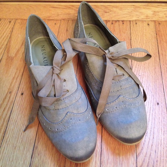 Neuaura Shoes - 🆕 NEUAURA Sustainable Vegan Satin Oxfords NWOB 🌟