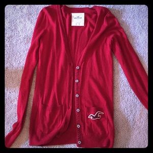 New hollister cardigan