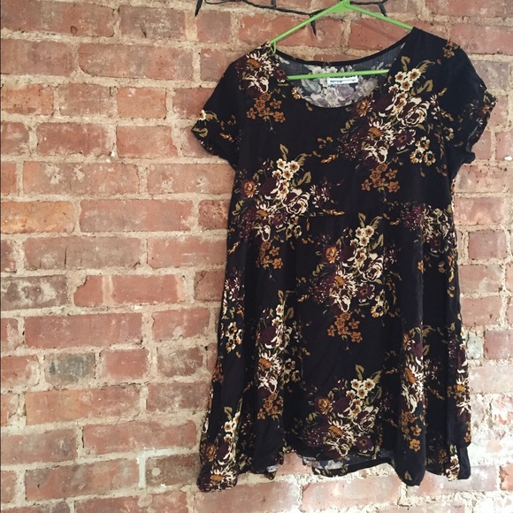 AA Floral Babydoll Dress