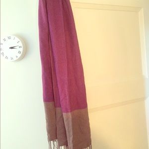 Purple and Brown scarf