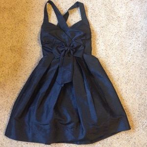 Short black cocktail evening homecoming dress