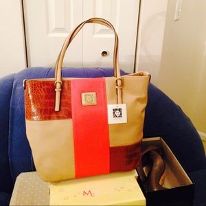 NWT Anne Klein tote