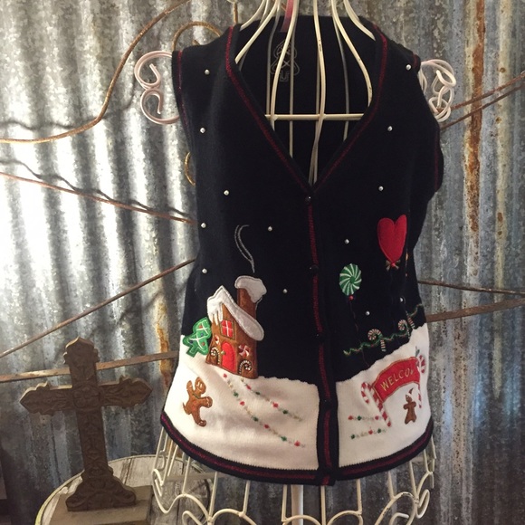 Sweaters - Ugly Christmas Sweater Vest Size Large