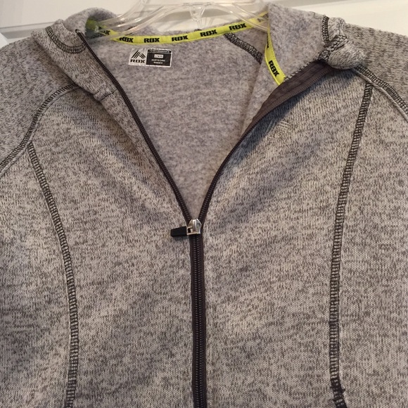 RBX gray zipper hoodie girls 14-16, still soft! - Picture 2 of 4