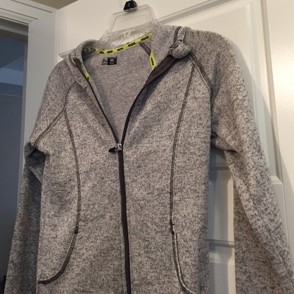 RBX gray zipper hoodie girls 14-16, still soft! - Picture 3 of 4