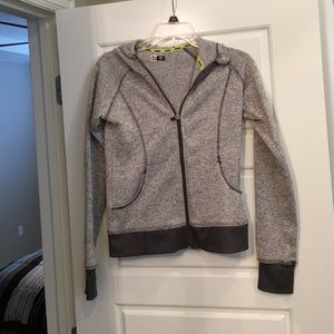 RBX gray zipper hoodie girls 14-16, still soft!
