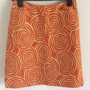 PRICE REDUCED! Psychedelic swirl midiskirt AnnaSui