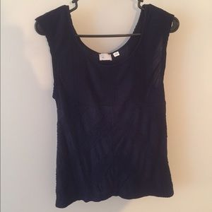 Navy anthropologie tank