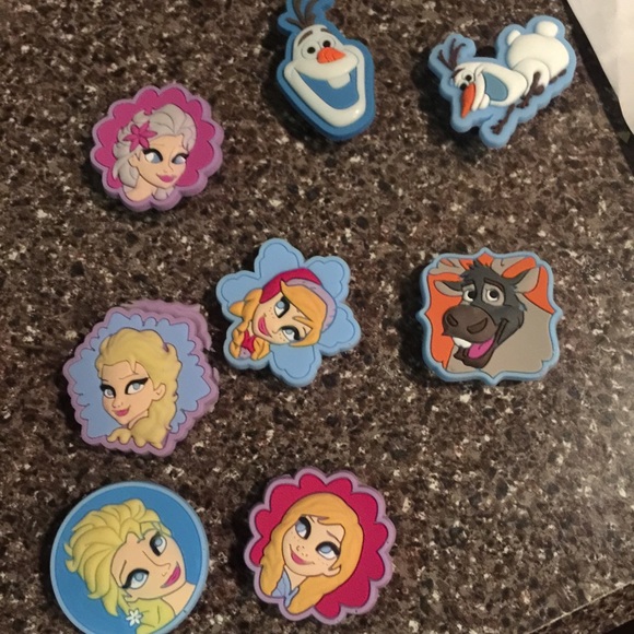 Frozen jibbitz for croc shoes