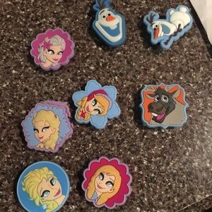 Frozen jibbitz for croc shoes