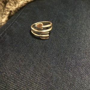 James Avery Arrow and Heart Ring
