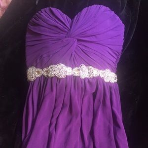 Beautiful new Purple Prom Dress