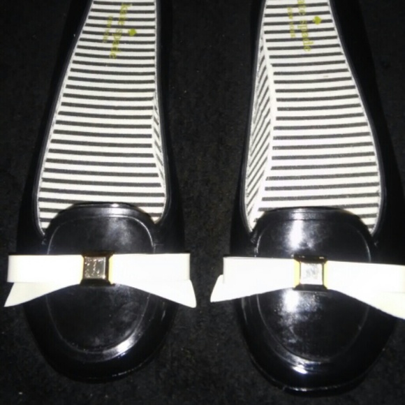 Kate Spade rain boot like loafers