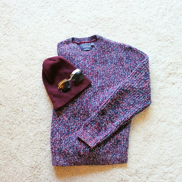 Topshop Tops - Topshop Topman Chunky Vintage Hipster Sweater