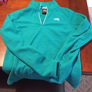 Dark turquoise North Face