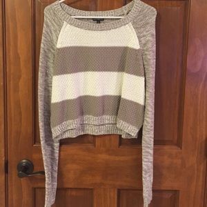 Express crop sweater