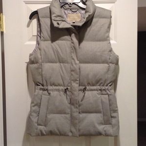 Banana Republic down long vest