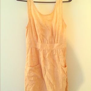 Orange Urban Outfitters sundress