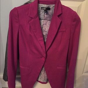 Jessica Simpson Hot Pink Blazer Size XS