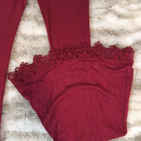 ❤️ The Crochet Lace Bellbottom Pant ❤️ - Picture 3 of 3