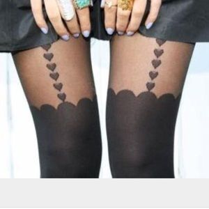 Heart stockings