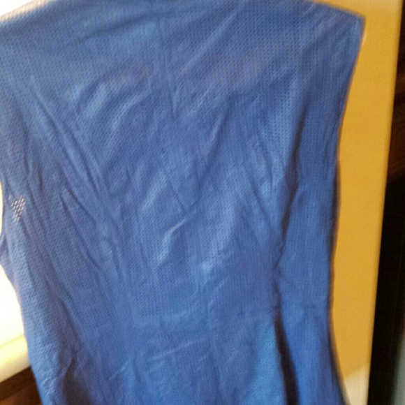 Kenna T Perforated Lambskin Leather Vest - Picture 3 of 3