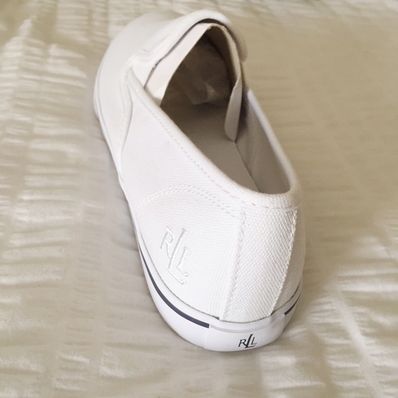 SOLDRalph Lauren White Shoes - Picture 3 of 4