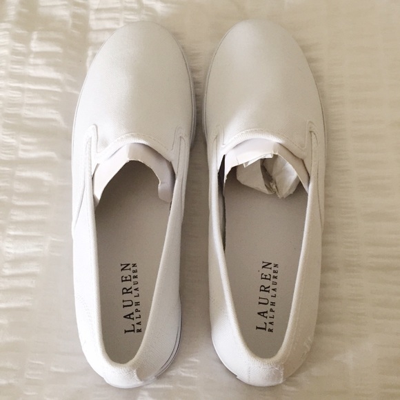 SOLDRalph Lauren White Shoes - Picture 4 of 4