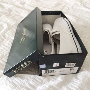 SOLDRalph Lauren White Shoes