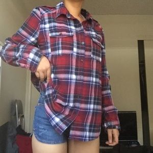 Blue / Red Flannel