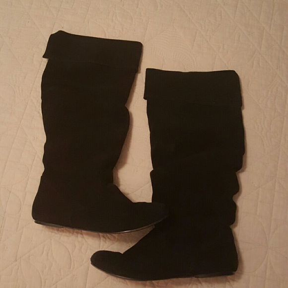 Suede Boots