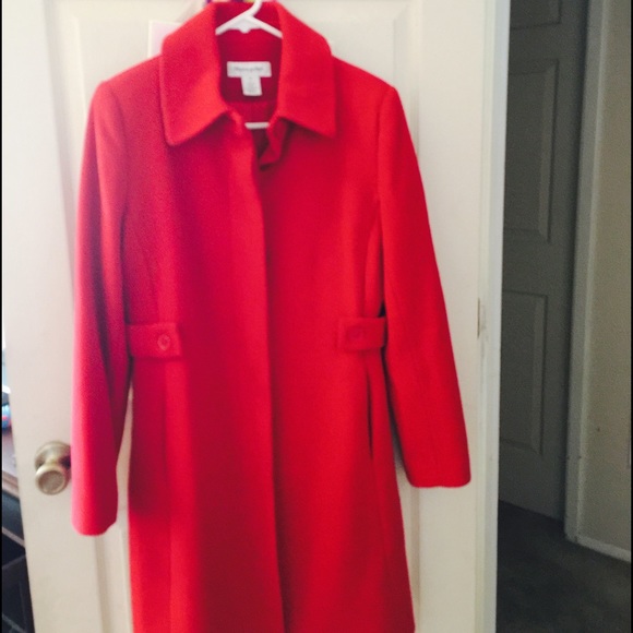 Preston & York red coat. Size 6. - Picture 1 of 3