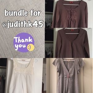 Bundle for judithk45