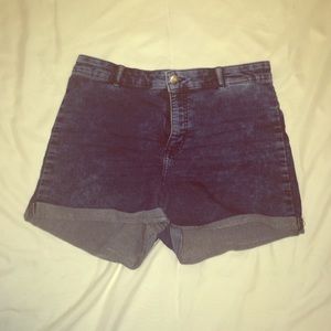 High waisted shorts